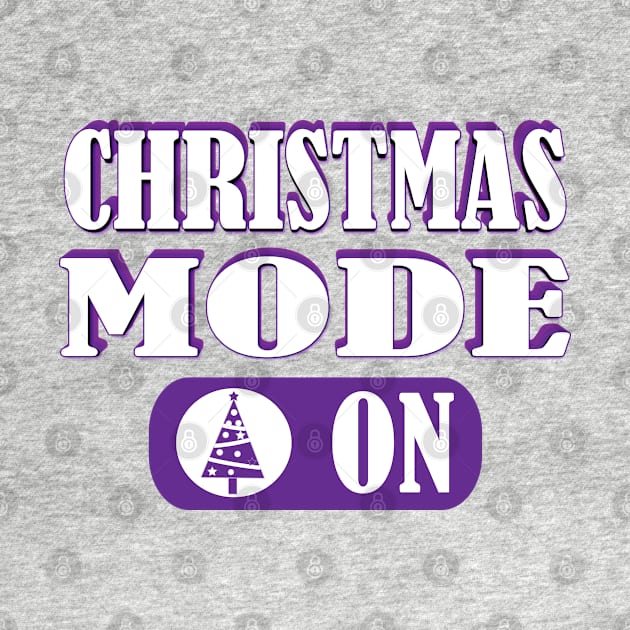 Christmas Mood Mode On 2, Violet by K0tK0tu